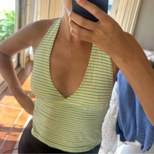 Princess Polly Striped Halter Top